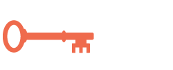 Orange key next to the words CRM Services